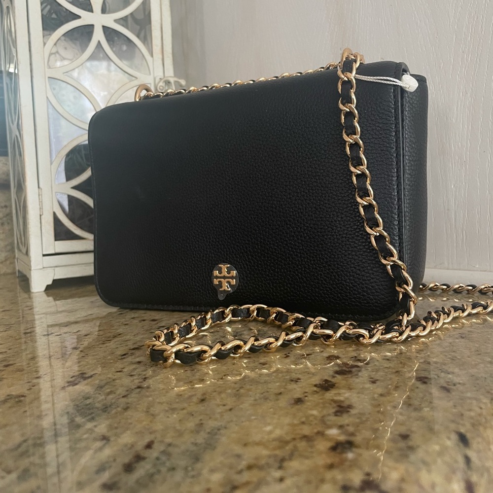 New Tory Burch Carter 🖤 shoulder bag last one - Picture 10 of 11